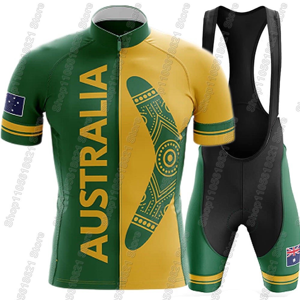 Summer Clothing Australia - 호주 국가대표 사이클링 저지 2026 세트