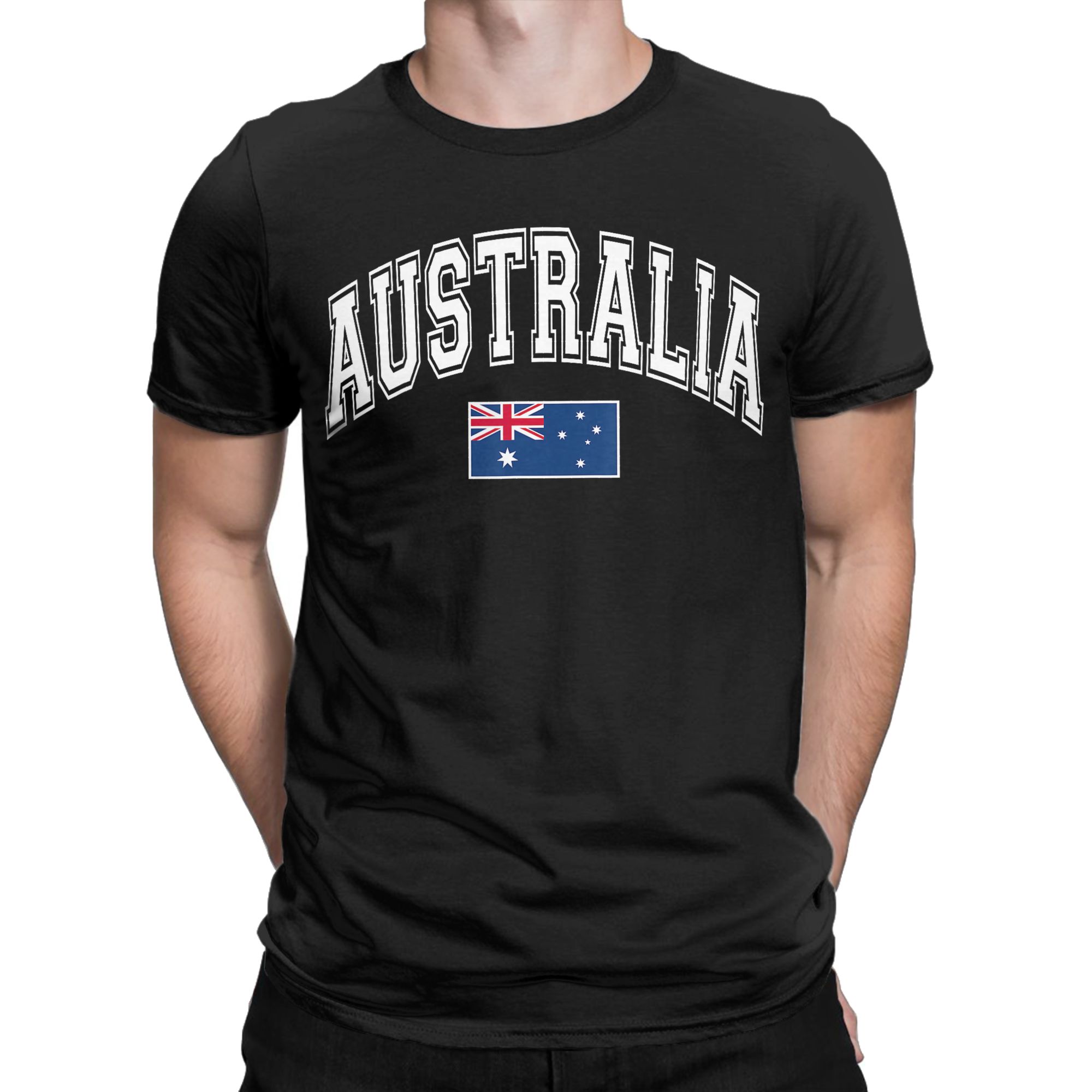 Summer Clothing Australia - 남성 티셔츠 호주 호주 국기 참신한