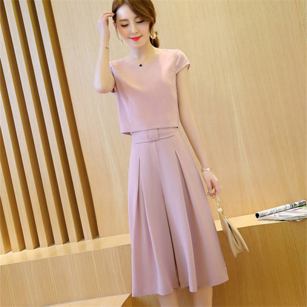 여름 면 티셔츠 원피스 여성 의류 라운드넥 반팔 미디  - Summer Clothing Vendors 리뷰 및 가격