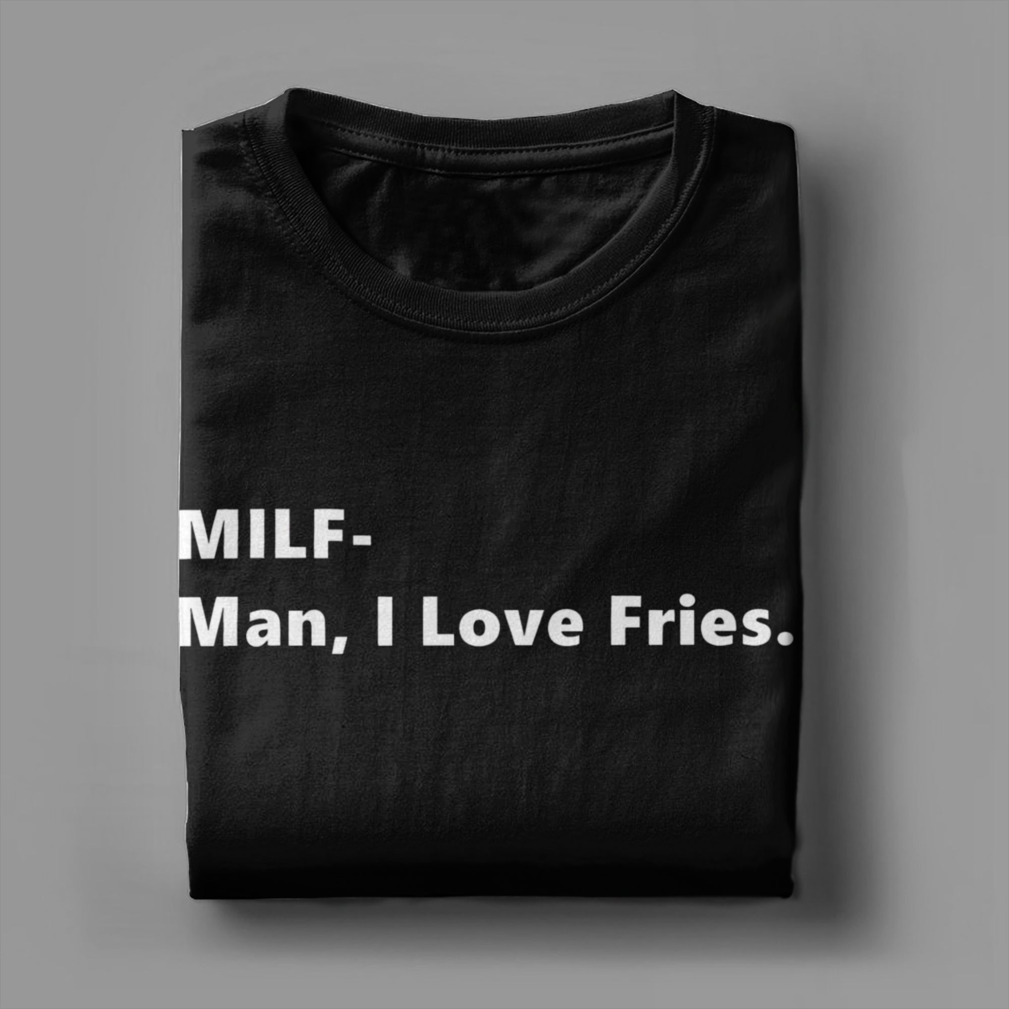 MILF Man I Love Fries Funny Qu - Summer Clothing Ideas Men 리뷰 및 가격