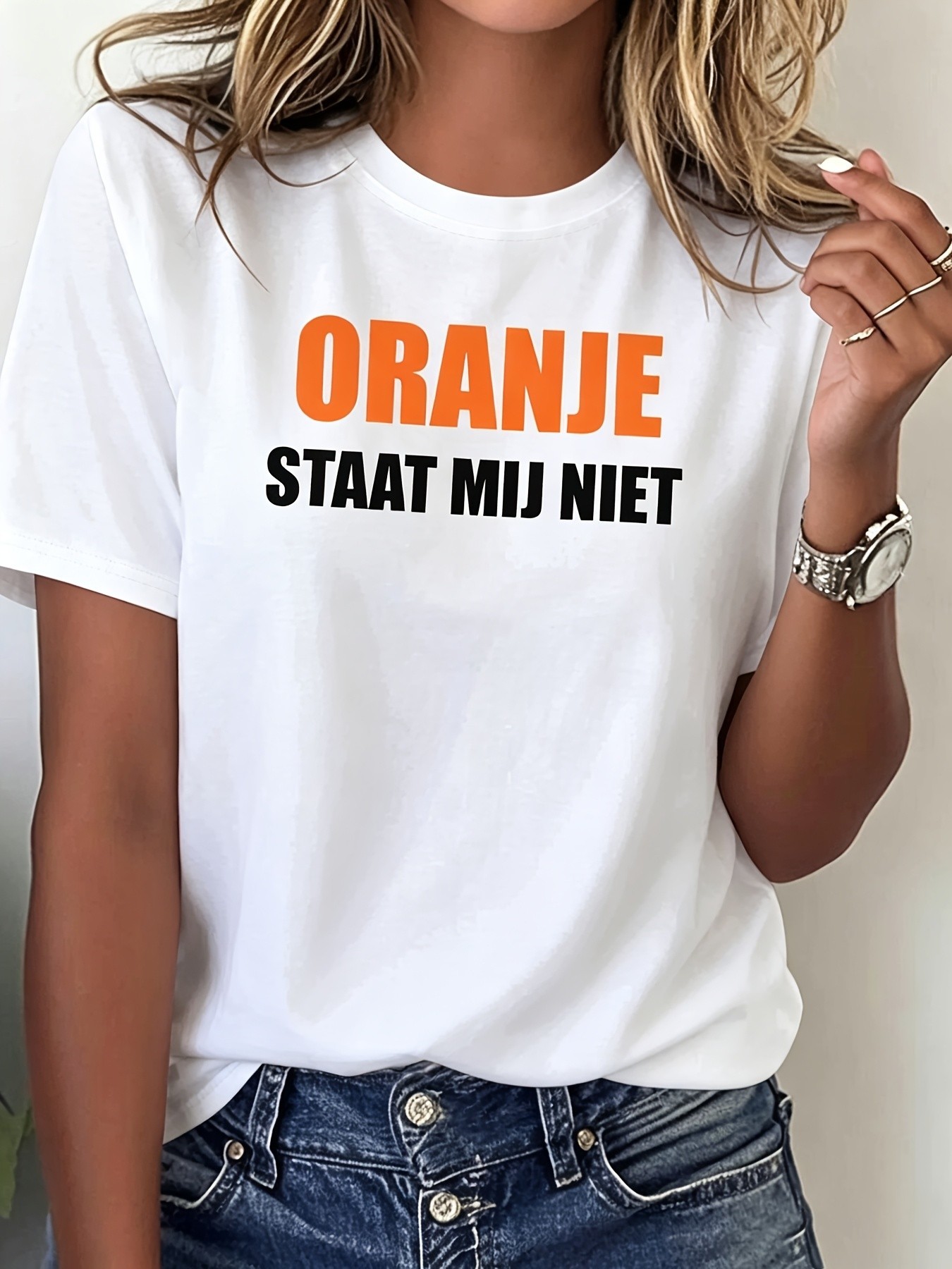 플러스 사이즈 여성용 반팔 티셔츠 Oranje Staa - Summer Clothing Must Haves 리뷰 및 가격