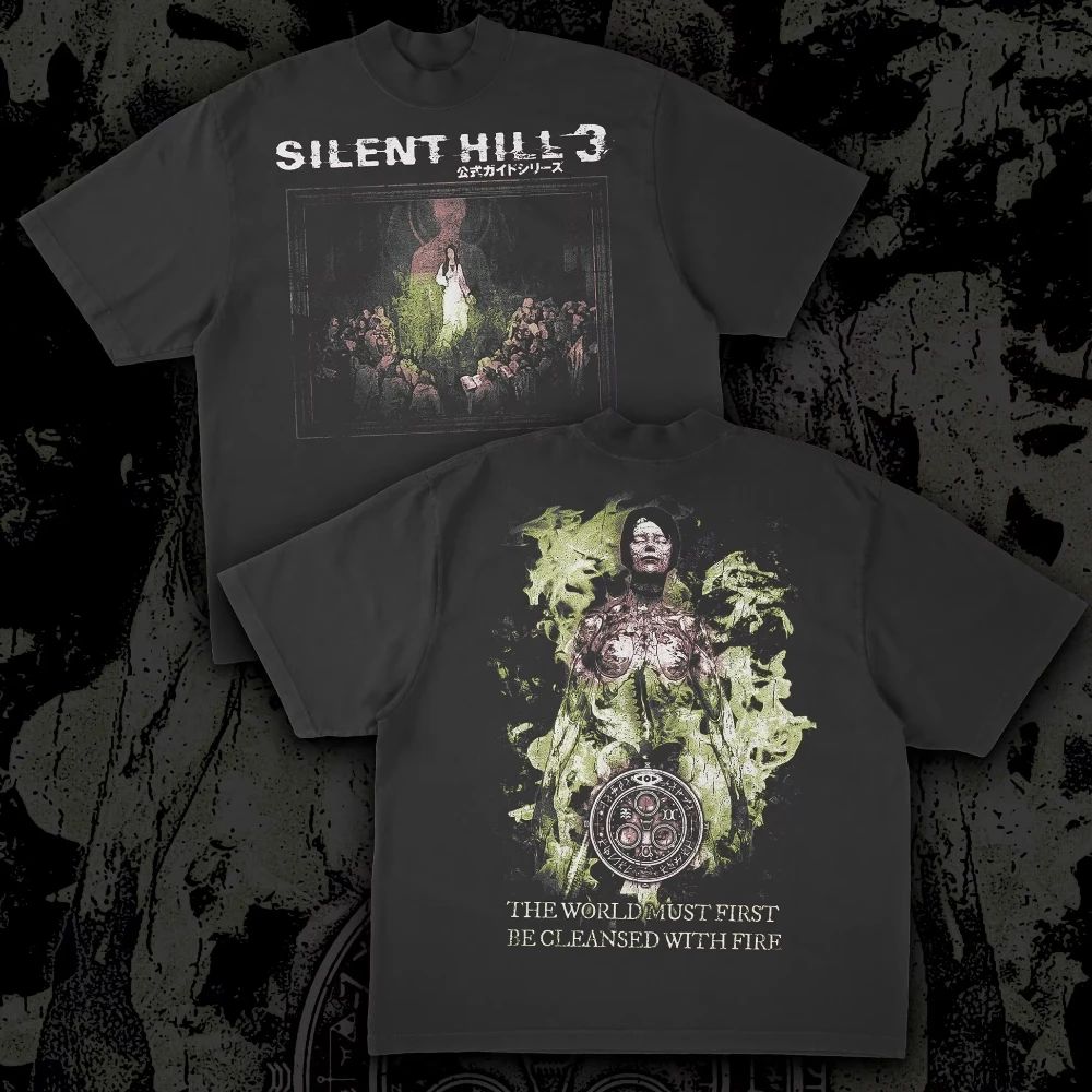 클래식 게임 Silent Hill 4 Tee 여름 캐주 - Summer Hill Clothing 리뷰 및 가격
