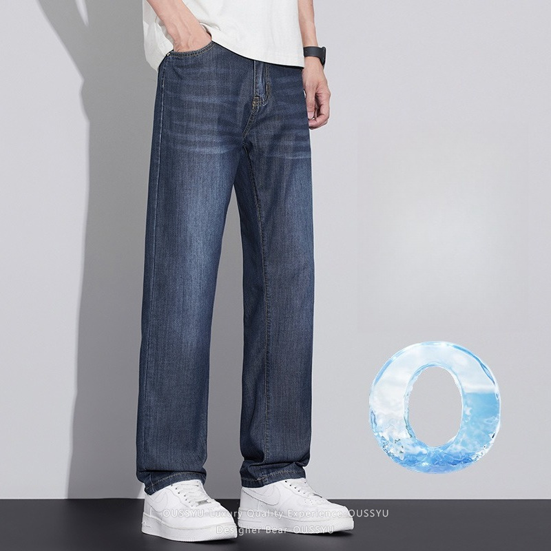 브랜드 의류 여름 얇은 라이오셀 원단 청바지 남성 스트 - Vintage Summer Clothing Brand 리뷰 및 가격