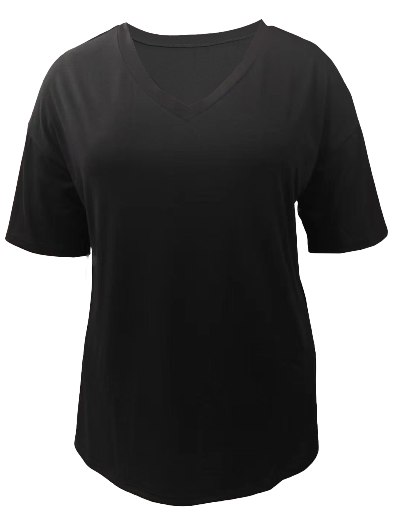 여성용 루즈한 브이넥 탑 봄/여름 새로운 색상 반소매  - Summer Clothing Amazon 리뷰 및 가격