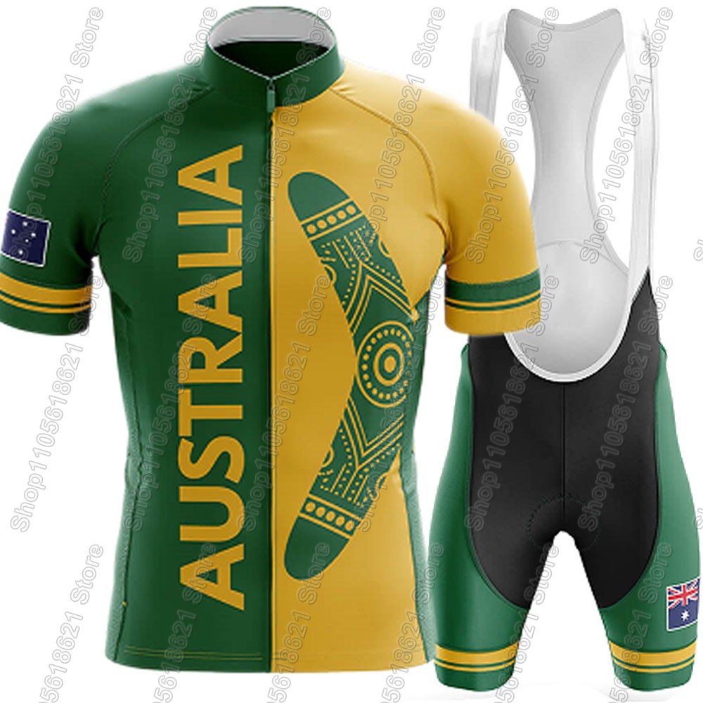 호주 국가대표 사이클링 저지 2026 세트 남성용 자전 - Summer Clothing Australia 리뷰 및 가격