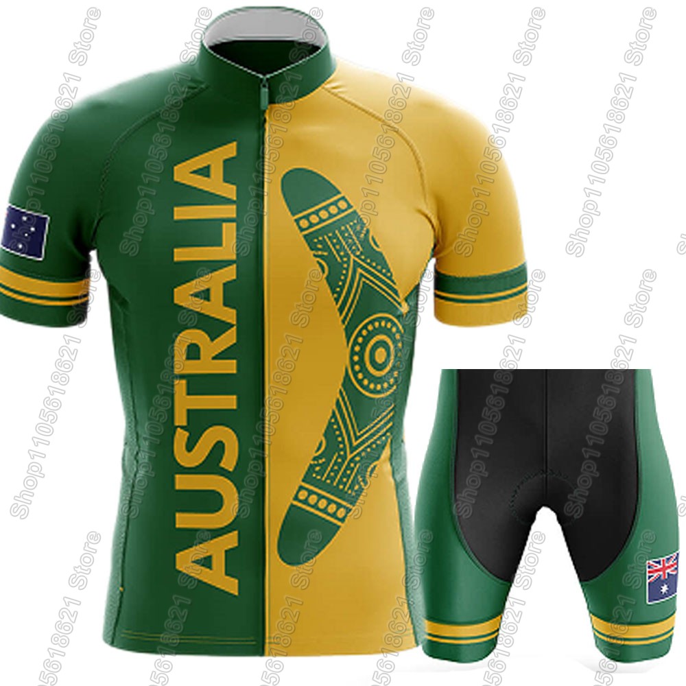 호주 국가대표 사이클링 저지 2026 세트 남성용 자전 - Summer Clothing Australia 리뷰 및 가격