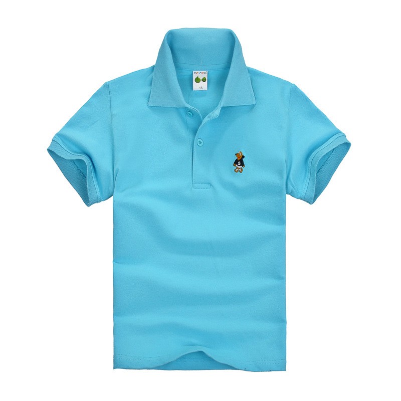 여름 십대 폴로 셔츠 3-14Yrs 소녀를위한 어린이  - Summer Clothing For Baby Boy 리뷰 및 가격